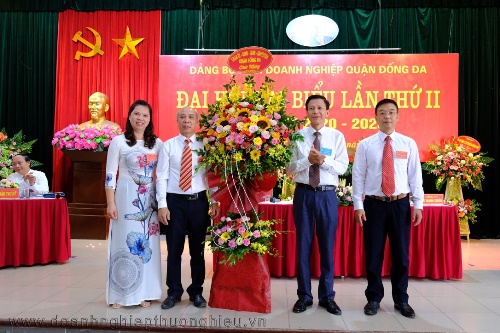 Hà Nội: Đại hội Đại biểu Đảng bộ Khối Doanh nghiệp quận Đống Đa nhiệm kỳ 2020 - 2025
